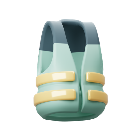 Life Jacket  3D Icon