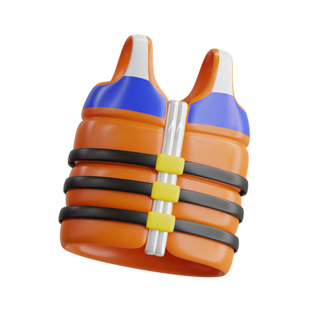 Life Jacket  3D Icon