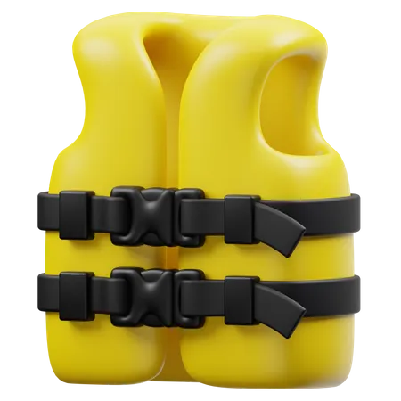 Life Jacket  3D Icon