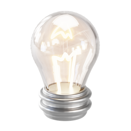 Light Bulb  3D Illustration