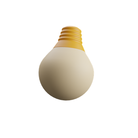 Light Bulb  3D Icon