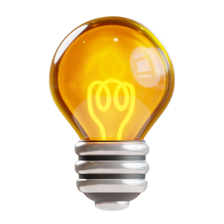 Lightbulb  3D Icon