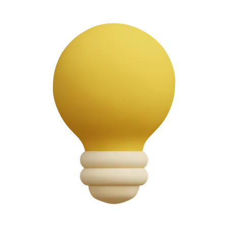 Lightbulb  3D Illustration