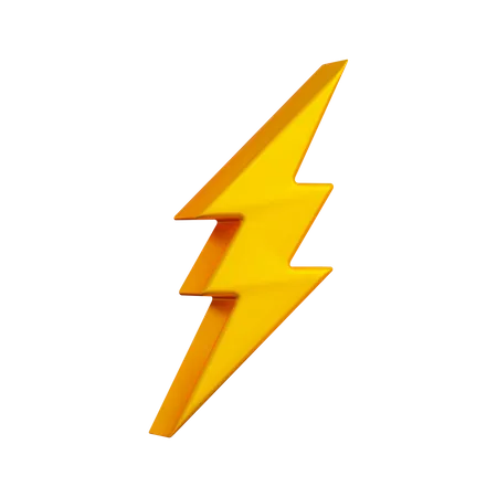 Lightening  3D Illustration