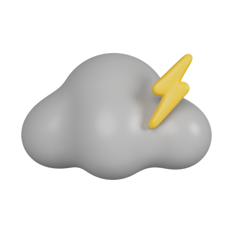 Lightening  3D Icon