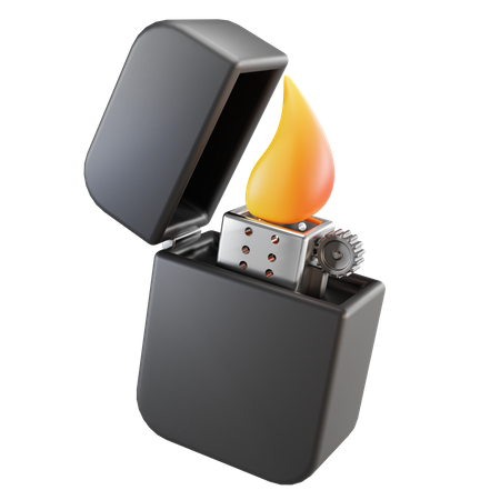 Lighter  3D Illustration