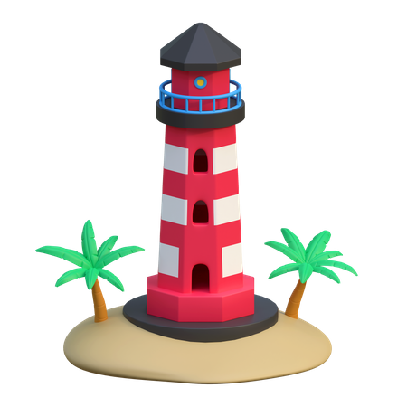 Lighthouse  3D Icon