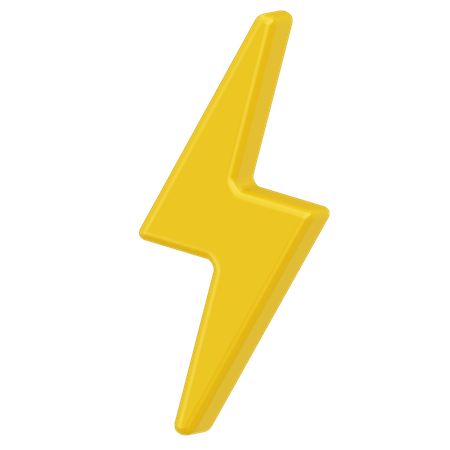 Lightning  3D Icon