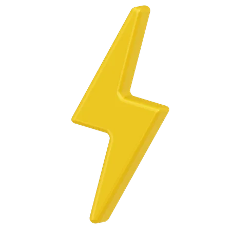 Lightning  3D Icon