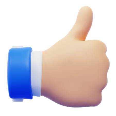 Like Hand Gesture  3D Icon