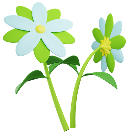 Lilienblume  3D Icon