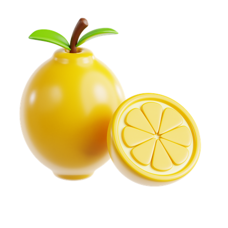 Lime  3D Icon