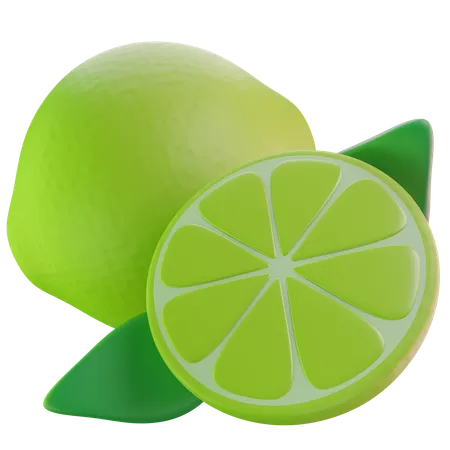 Lime  3D Icon