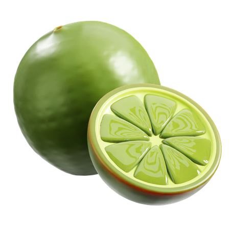 Lime  3D Icon