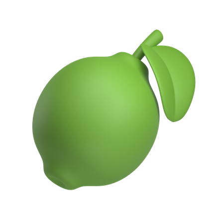 Lime  3D Icon