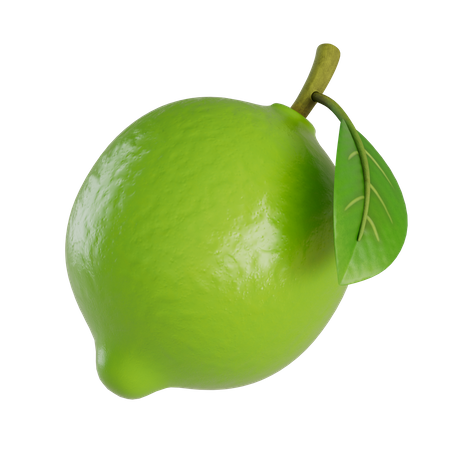 Lime  3D Illustration