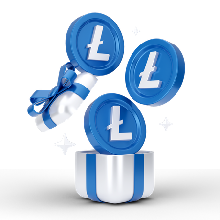 Line Coin Gift  3D Icon