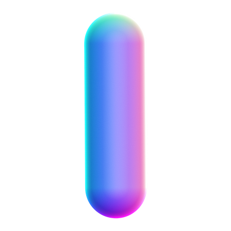 Line Shape  3D Icon