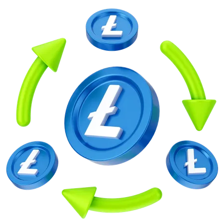 Linecoin Exchange  3D Icon