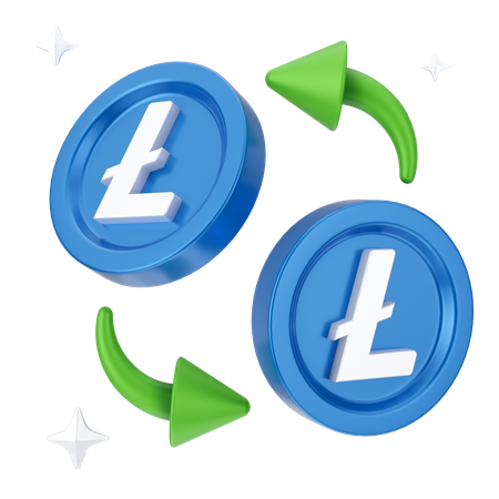 Linecoin Exchange  3D Icon