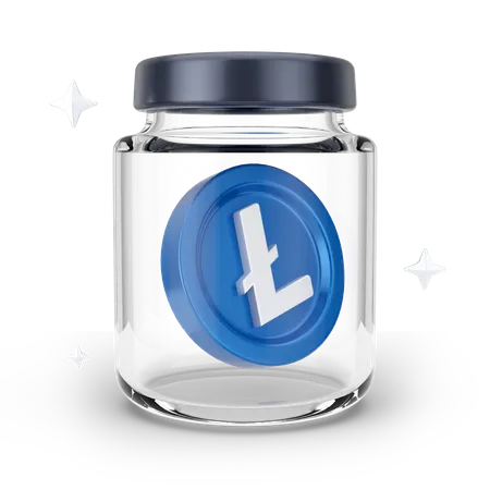 Linecoin Jar  3D Icon