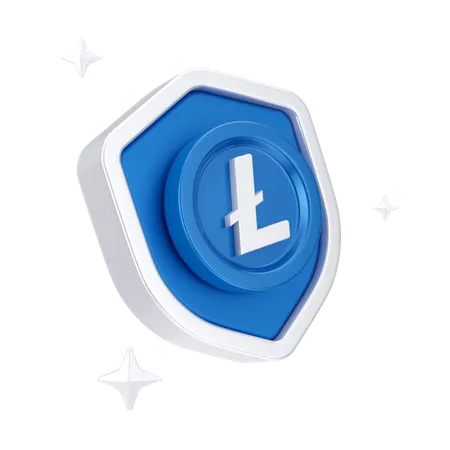 Linecoin Shield  3D Icon