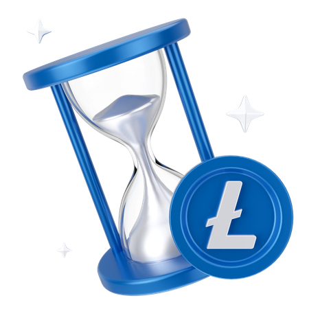 Linecoin Timer  3D Icon