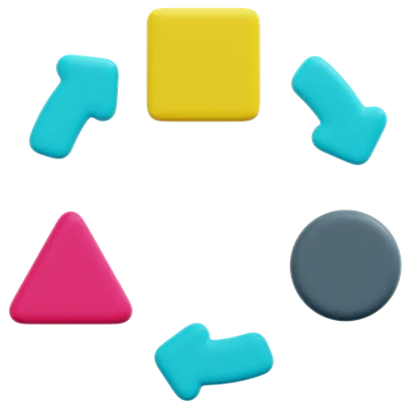 Link Agile  3D Icon