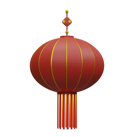 Linterna china  3D Icon