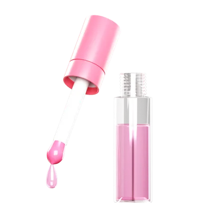 Lip Serum Drops  3D Icon