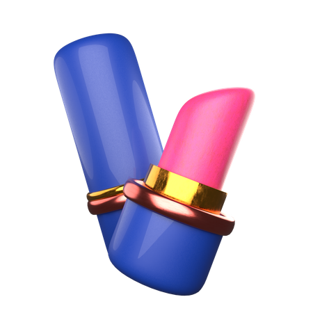 Lipstick  3D Icon