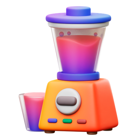 Liquidificador  3D Icon