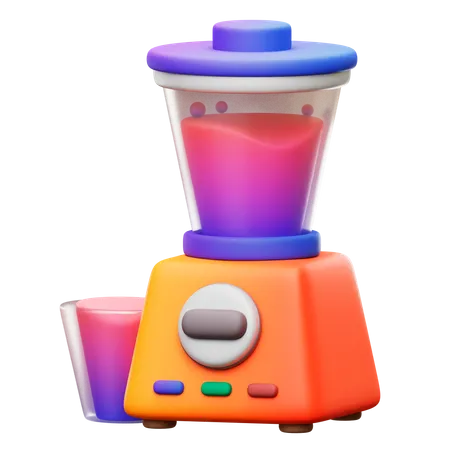 Liquidificador  3D Icon