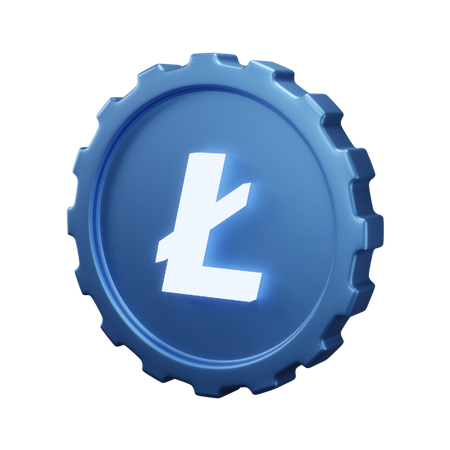 Litecoin  3D Icon