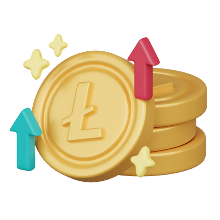 Litecoin  3D Icon