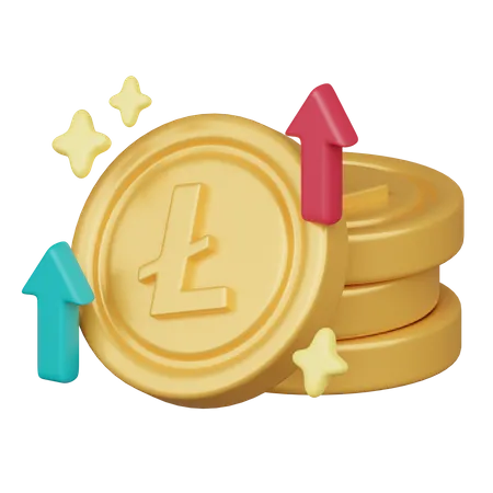 Litecoin  3D Icon