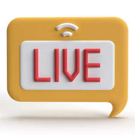 Live  3D Icon