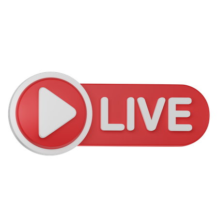 Live-Streaming  3D Icon