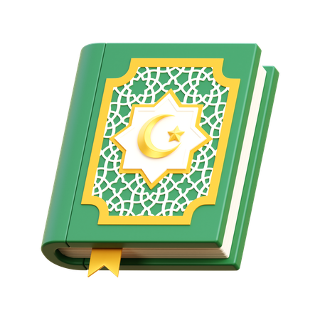 Livre du coran  3D Icon