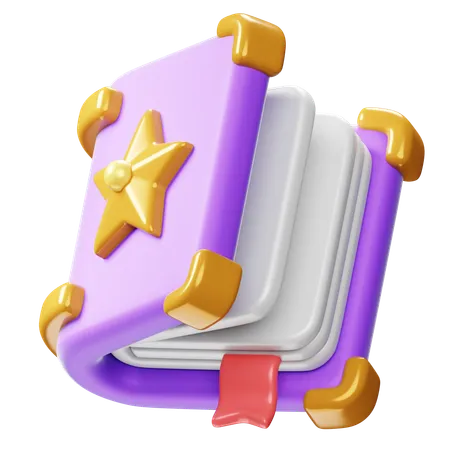 Livre enchanté  3D Icon