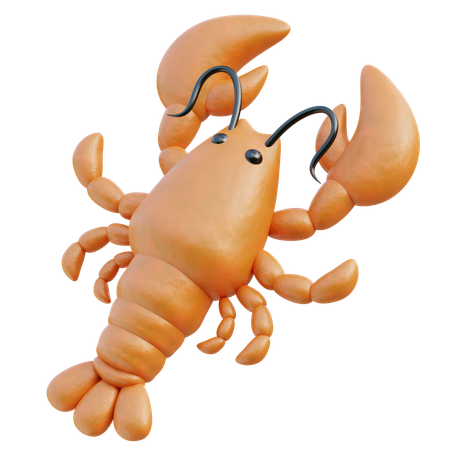 Lobster  3D Icon