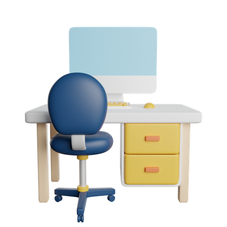 Ambiente de trabalho  3D Icon