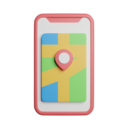 Location App  3D Icon