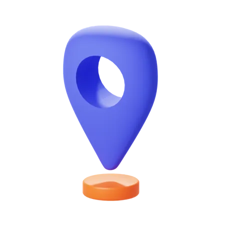 Location Pin  3D Icon