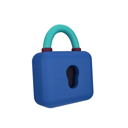 Lock  3D Icon