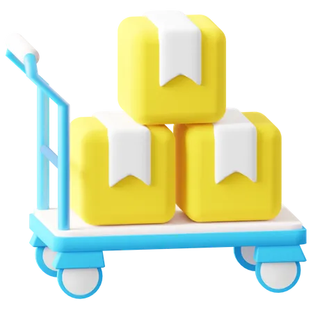 Logistic Lorry  3D Icon