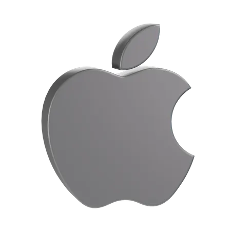 Logotipo de manzana  3D Icon