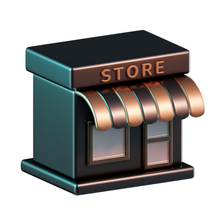 Loja  3D Icon