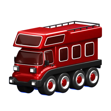 London Bus  3D Icon