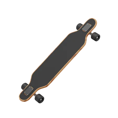 Longboard  3D Icon